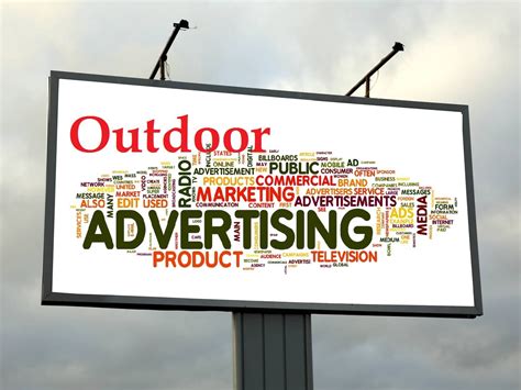 Advertiser sign.